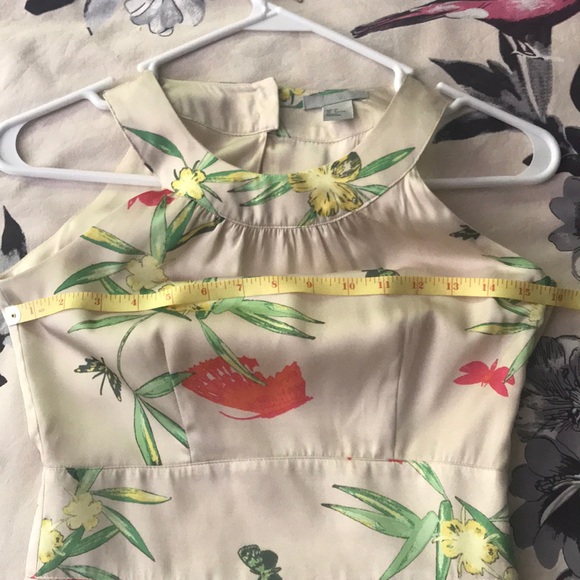 High-neck Silky Hummingbird Dress - Picture 8 of 8